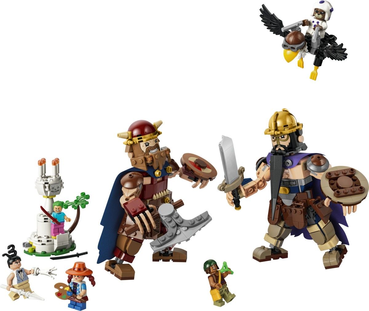 LEGO ONE PIECE Dorry vs. Brogy – Reuzen van Kleine Tuin