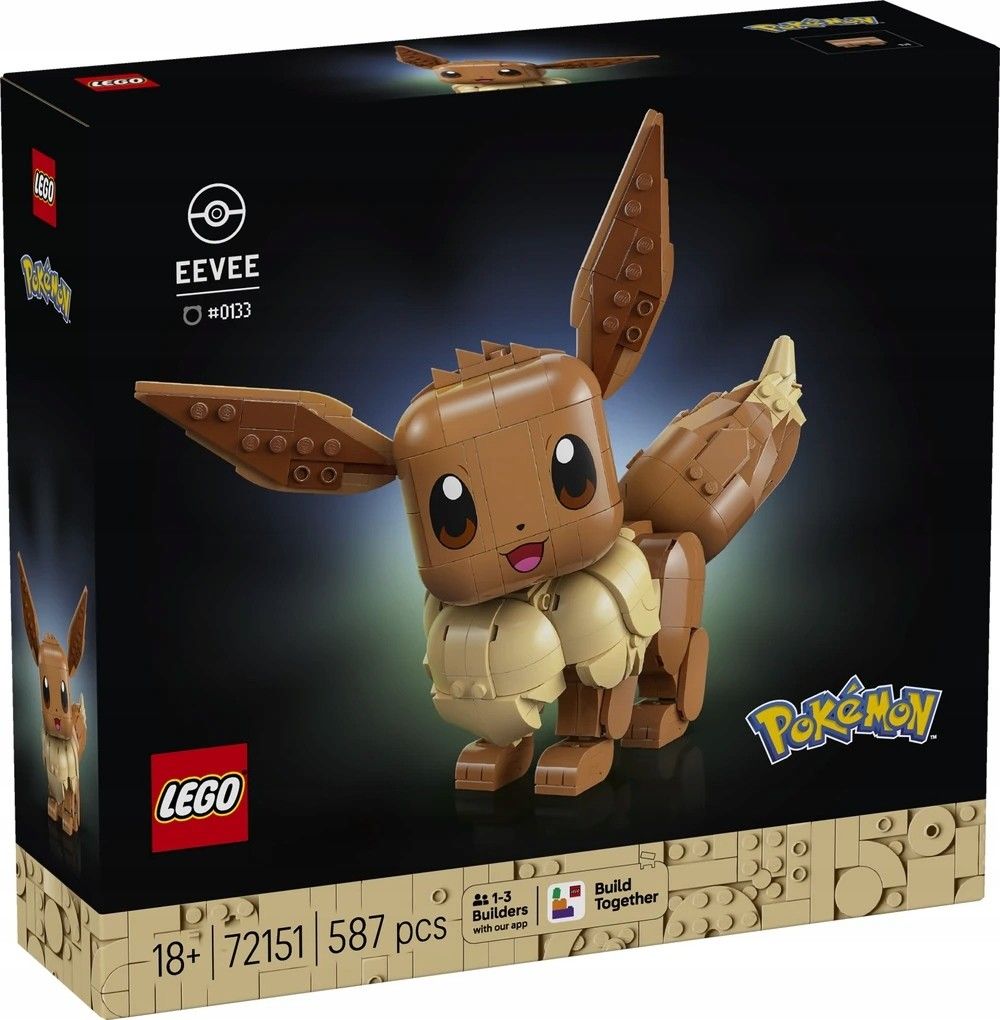 Lego : Pokémon - Evee 587pcs