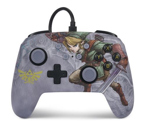 Manette filaire PowerA Enhanced pour Nintendo Switch Valiant Link