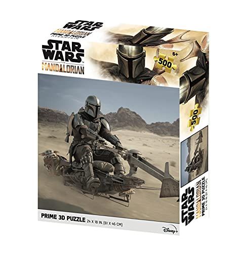 The Mandalorian Speeder 500 Piece 3D Jigsaw Puzzle
