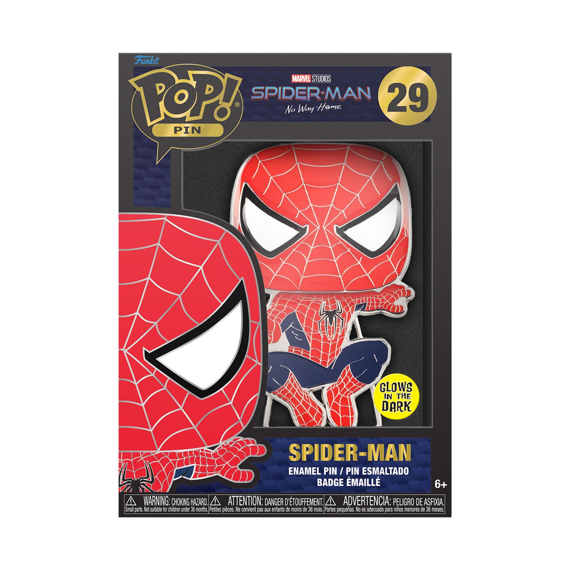 Funko Pop! Pin: Spider-Man: No Way Home - Spider-Man (Tobey Magu