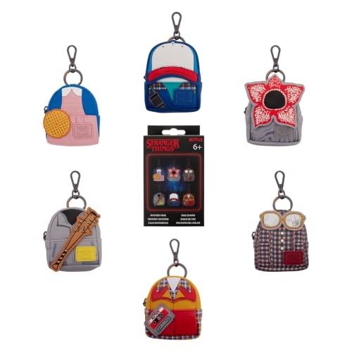 Loungefly Netflix: Stranger Things - Characters - 10th Anniversary - Mystery Mini Backpack Keychain Charms - Collectible Keychains