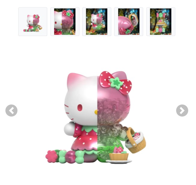 HELLO KITTY - Hello Kitty Floral - Figure Daydream Series 15cm