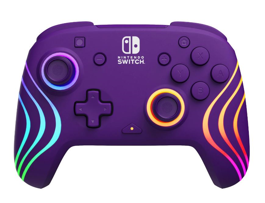 Manette Sans-fil PDP Switch Afterglow Wave Violet