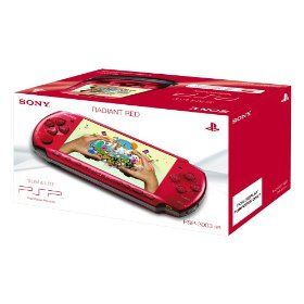 Console psp 3000 Radiant red