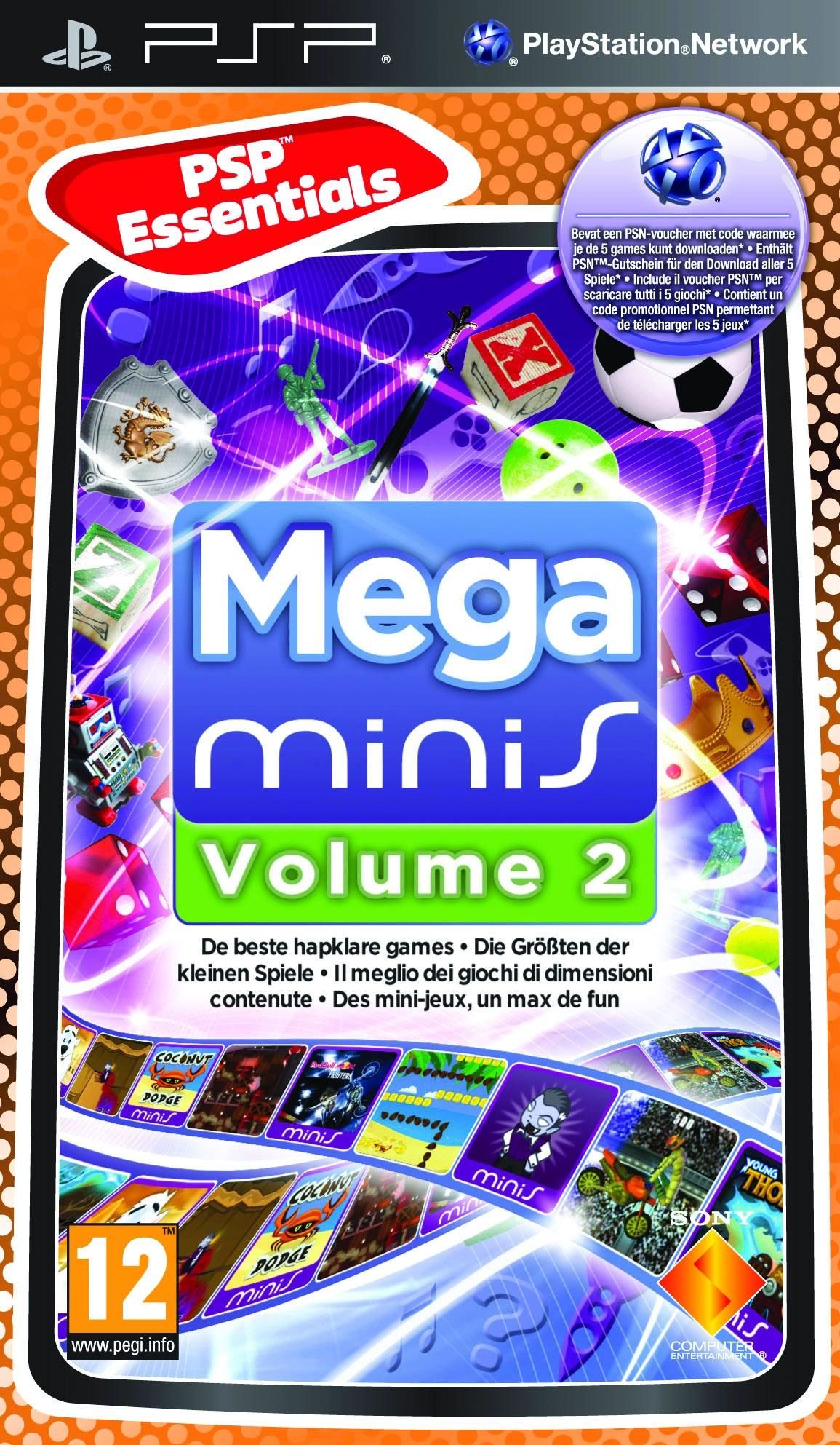 Sony Interactive Entertainment Mini\'s Compilation 2, PSP PlayStation Portable (PSP)
