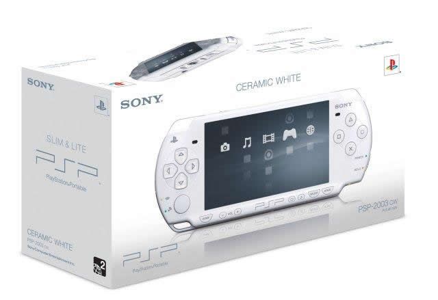 Console PSP Slim & Lite White - Ceramic White