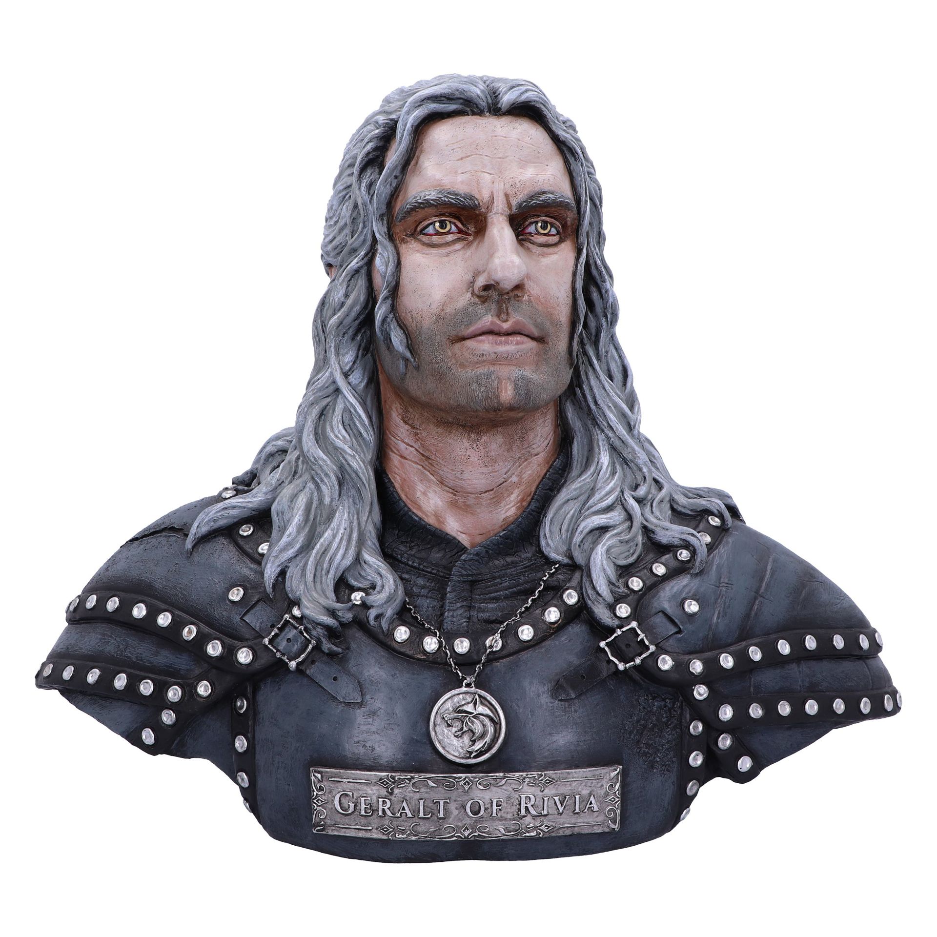 The Witcher - Buste de Geralt de Riv 39.5cm
