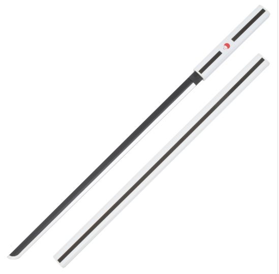 ORNAMENTAL KATANA WITH BAMBOO BLADE (ZS502W-2-WOOD)