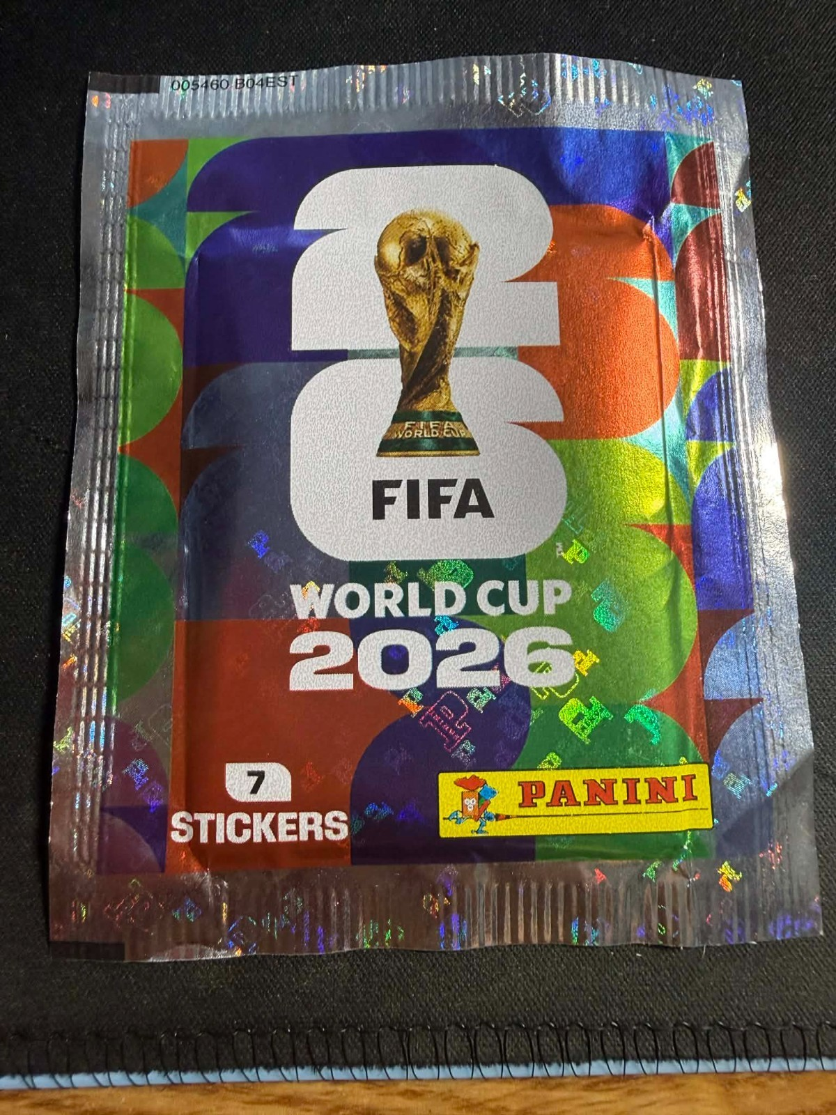 Autocollants Panini Coupe du Monde FIFA 2026 - 1 Paquet avec 7 Autocollants Version Mexique NEUF