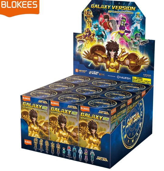 Saint Seiya Blokees Saint Seiya Galaxy Version 02 asst 9pcs