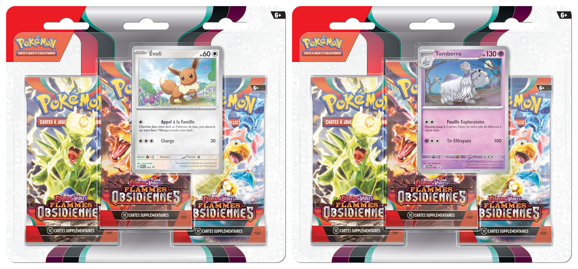 65 protèges-cartes Pokémon Flambino - Protection Cartes Pokémon - Cdiscount  Jeux - Jouets