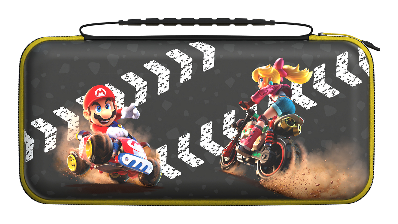 Turtle Beach - Étui de voyage PlayTrek Mario Kart World pour Nintendo Switch 2, Nintendo Switch et Nintendo Switch modèle OLED
