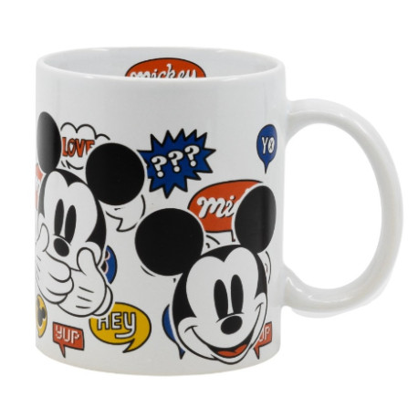 Stor - Mickey and Friends - Mug Céramique en Boîte Cadeau "Mickey Thing" 325 ML