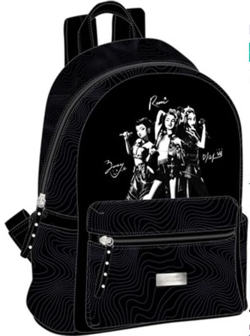 K-POP DEMON HUNTERS - Black - Sac à Dos PU \'28x24x12cm\'
