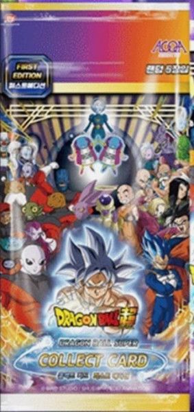 [KOR] Dragon Ball Super Collect Card 1st Edition Korean Booster Pack