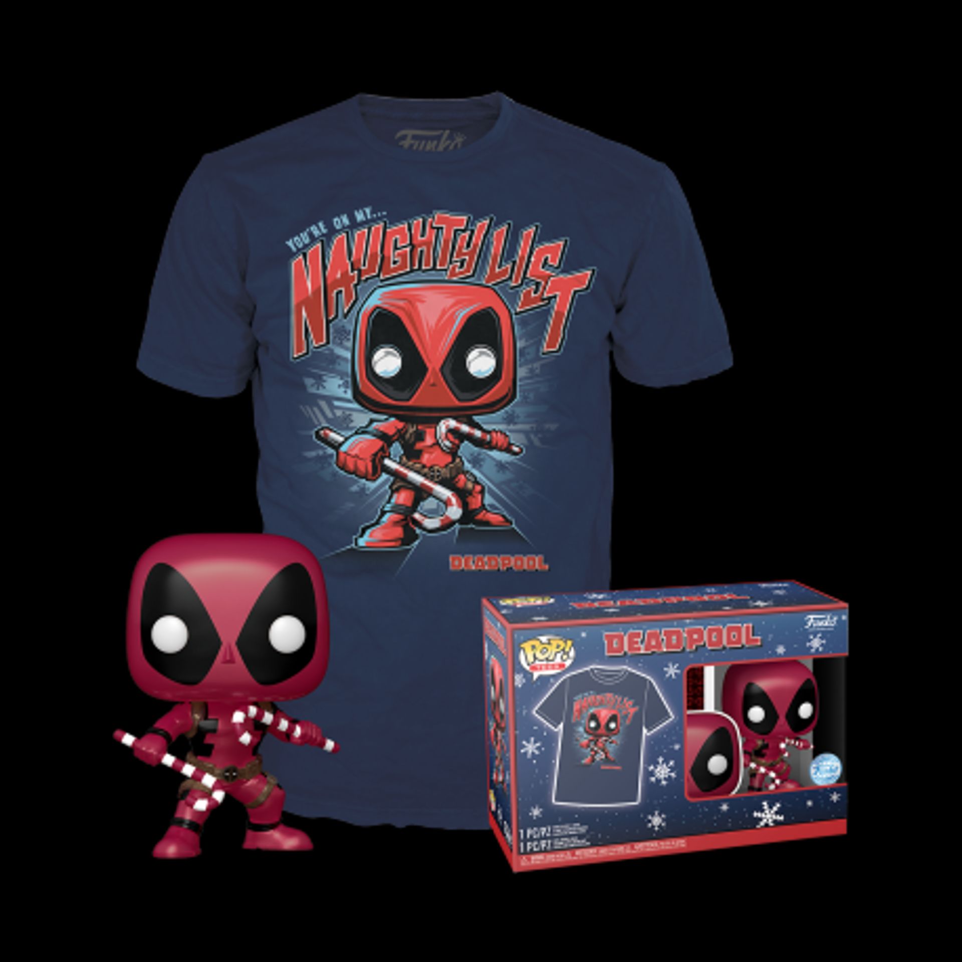 Funko Pop! & Tee: Marvel - Deadpool HLD - S