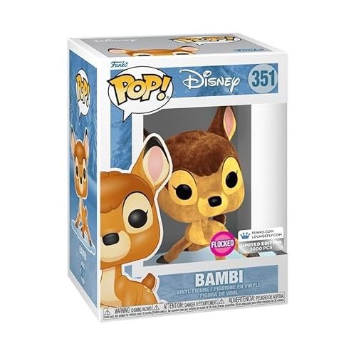 Funko Pop! Vinyl: Disney\'s Bambi *Flocked* Limited to 3000 Pieces Loungefly Shop Exclusive, 72210