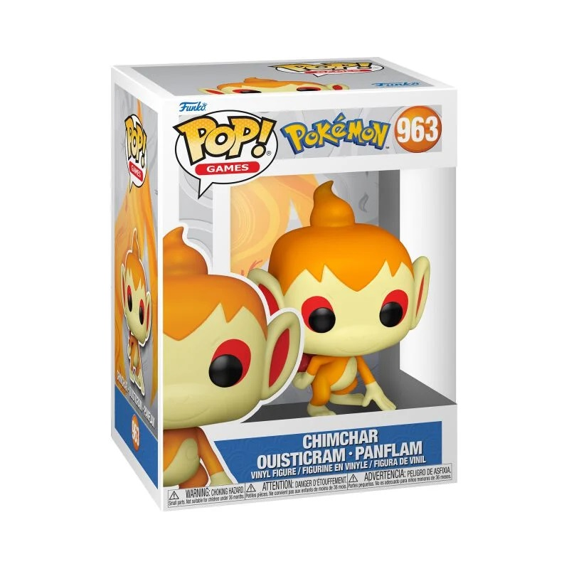 Funko POP ! Games : Pokemon - Chimchar 963