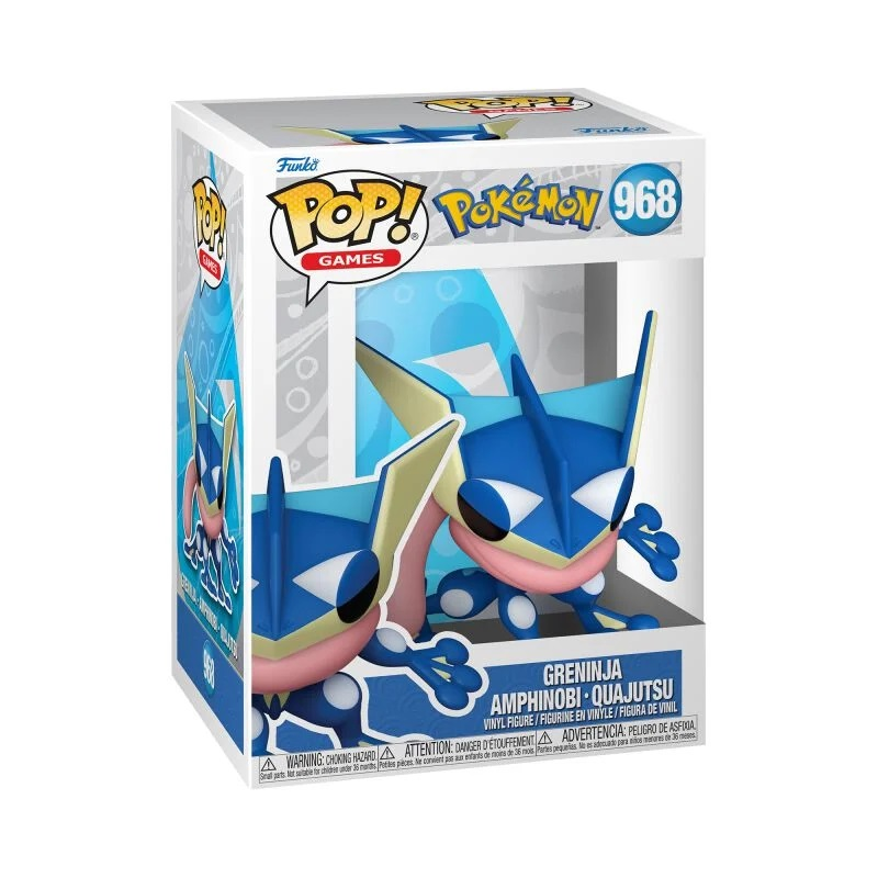 Funko POP ! Games : Pokemon - Greninja 986