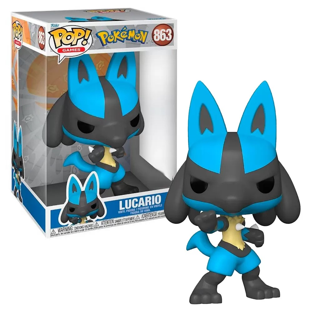 Funko Pop! Pokemon Super Sized Jumbo POP! Lucario