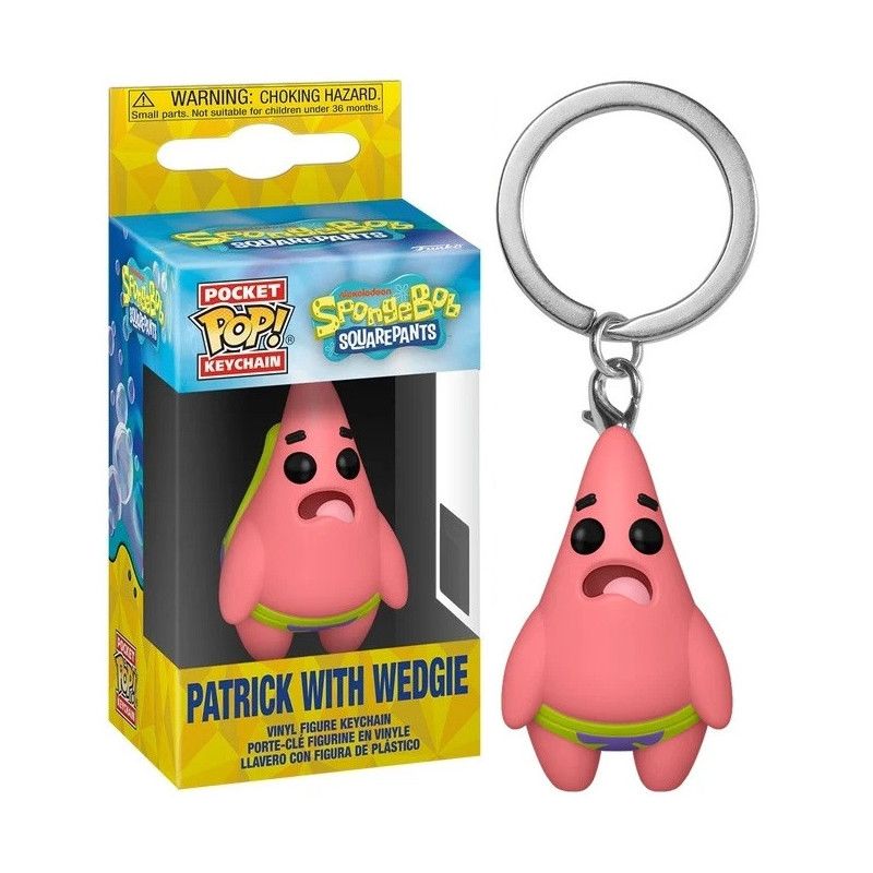 SpongeBob SquarePants Patrick avec Wedgie Pocket Pop! Porte-clés