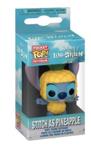 Funko Pocket Pop! Keychain: Disney - Stitch as Pineapple