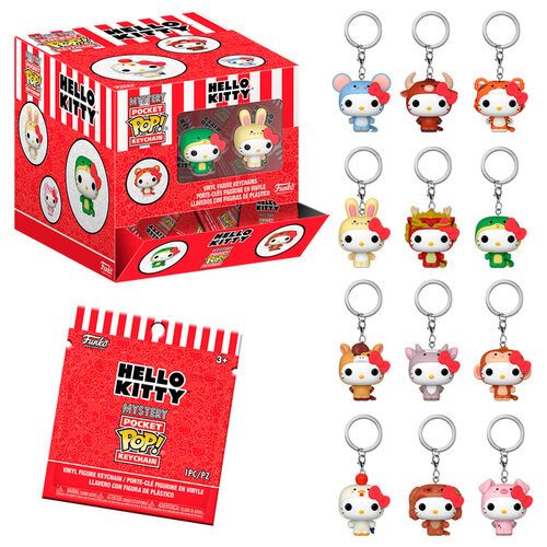 Funko Pop! Mystery Pocket POP Keychain Hello Kitty & Friends