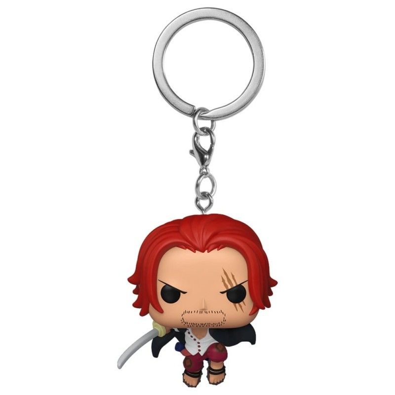 Funko Pocket Pop! One Piece Shanks Vinyl Keychain - BoxLunch Exclusive