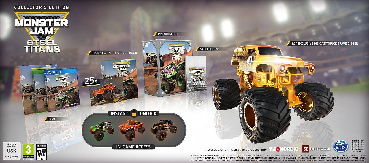 Monster Jam - Steel Titans Collector Edition
