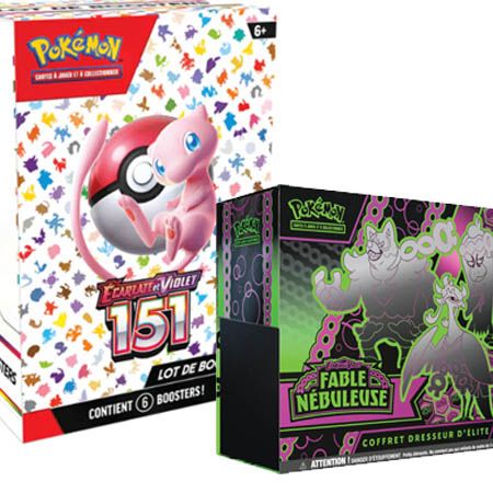 Bundle : Lot de boosters Écarlate et Violet - 151 + ETB 6.5