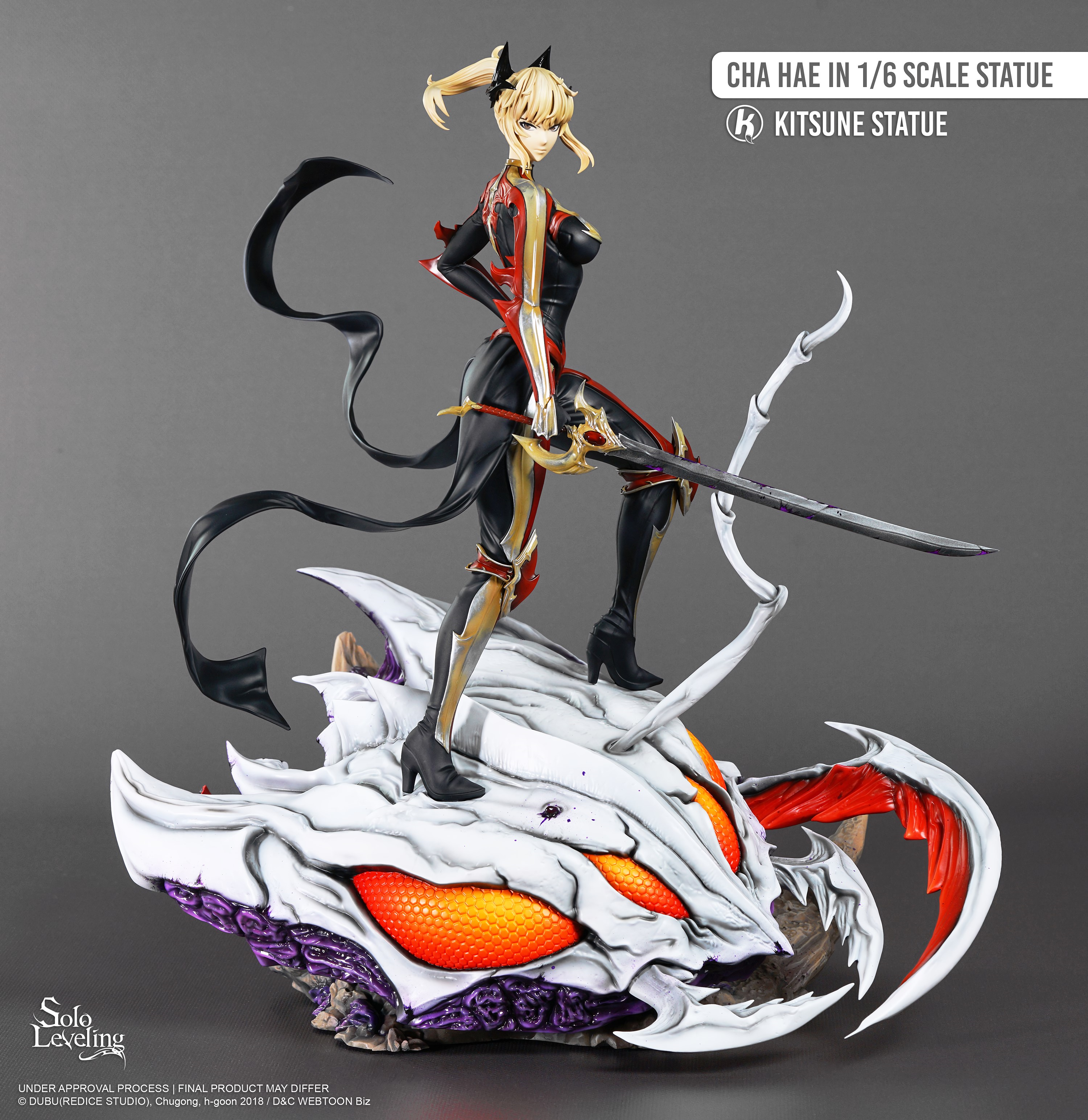 Solo Leveling Statue 1/6 Cha Hae Legend Figure by Kitsune