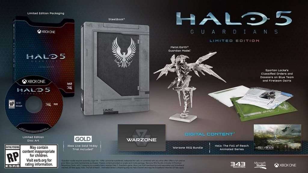Halo 5 : Guardians Limited Edition - Xbox One