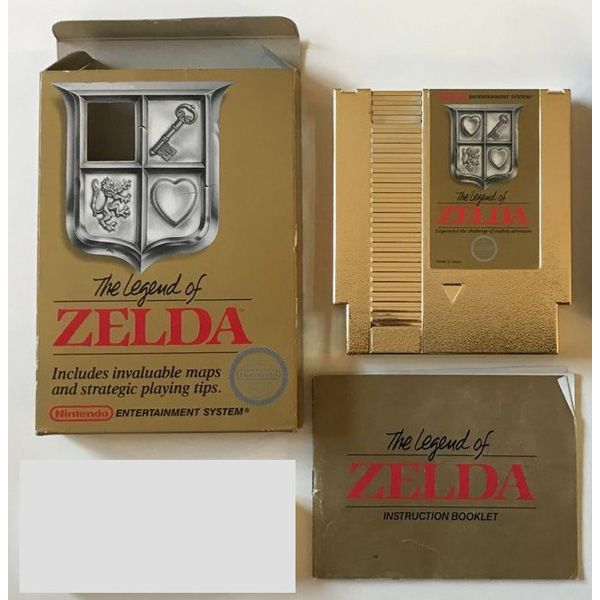 The Legend of Zelda (Gold Cartridge) - Nintendo NES