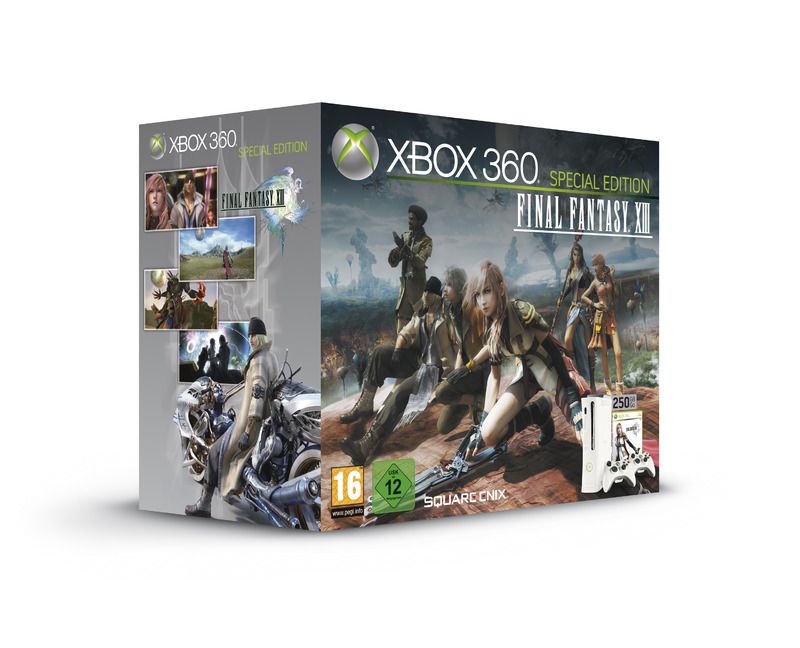 Console Xbox360 super elite édition limitée Final fantasy XIII