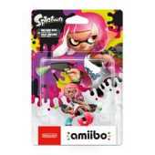 Amiibo Inklink Girl Neon Pink Splatoon Collection