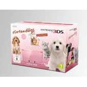 3DS Nintendo Pink + Nintendogs Retriever