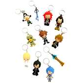Kingdom Hearts Series 3 Mystery Pack 3D Figural Keychain (1 Random)