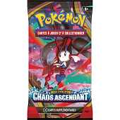 Pok&eacute;mon JCC - M&eacute;ga-&Eacute;volution - Pack de Booster ME04 Chaos Ascendant (1 Booster al&eacute;atoire) - FR