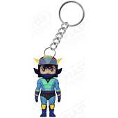Plastoy, Sleutelhanger, Chibi Sleutelhanger Goldrake Alcor Koji Kabuto, Goud