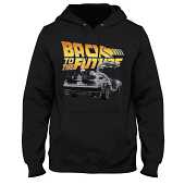 Retour Vers Le Futur - Sweat Noir Hommes - L