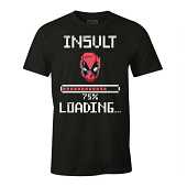 Marvel - Deadpool Insult Loading Black T-Shirt L