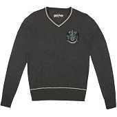 Harry Potter - Slytherin Heren Antraciet Trui - M
