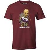 Marvel Les Gardiens de la Galaxie Tshirt Homme Je suis Groot L