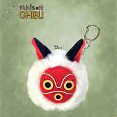 Sun Arrow Princess Mononoke Funwari Mini Plush Wallet - San's Mask