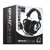 QPAD - QH-92 High End Stereo Gaming Headset, Closed Ear, Noise Cancelling detachable Microphone, Multiplatform