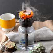Studio Ghibli Le Château Ambulant Humidificateur de Bureau Compact Calcifer Neuf