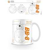 Star Wars - Episode VII BB-8 Sketch Coffee Mug 315ml