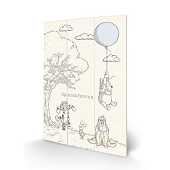 Winnie the Pooh - Splendiferous  Wood Print 20 X 29.5 cm