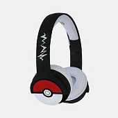 Pokemon Pokeball Black Kids Wireless Headphones